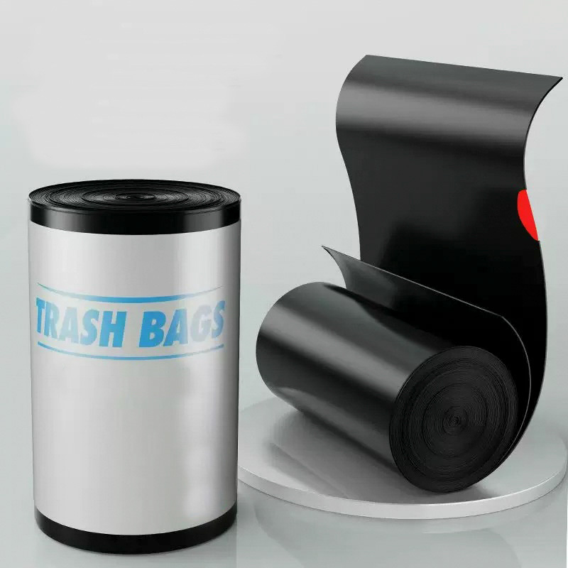 ロール切り離せずゴミ袋紐付き