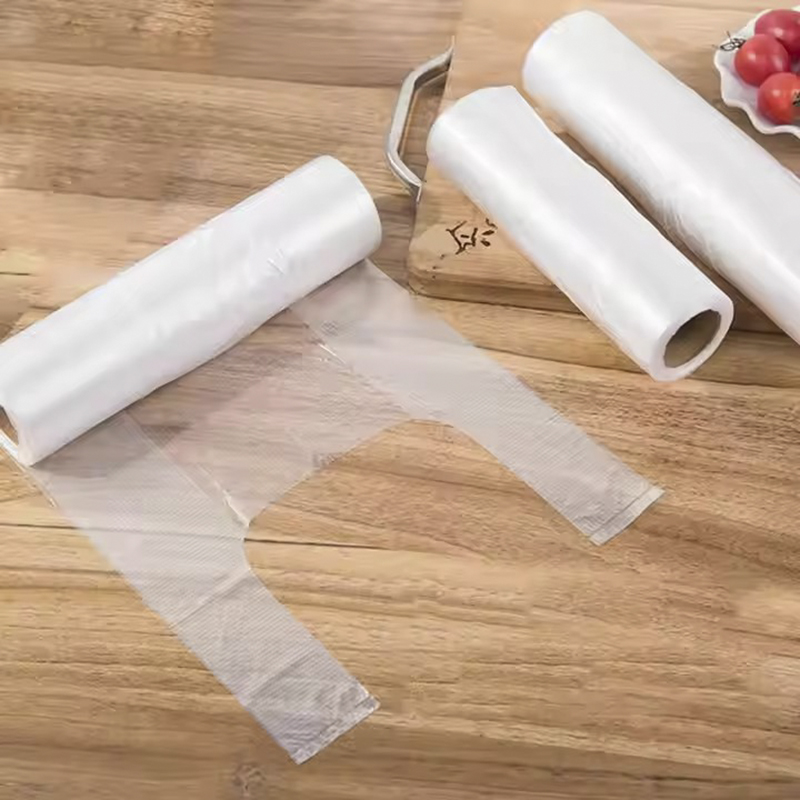 HDPE/LDPE食品新鮮な保持バック/手付き袋