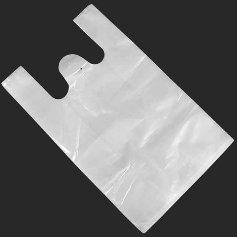 HDPE/LDPEスタンダード食品新鮮な保存ポリ袋取手付き